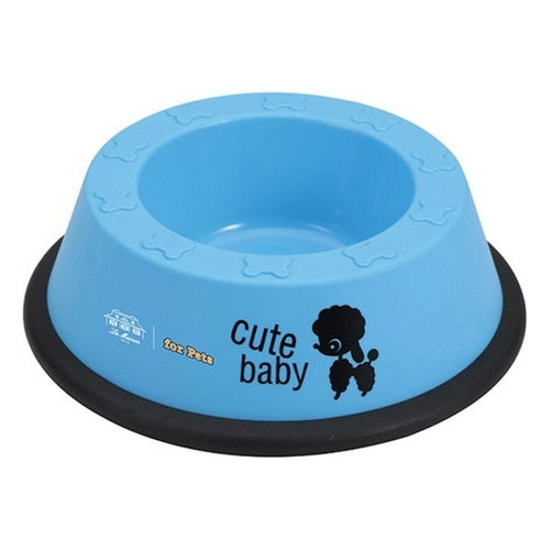 Hunde Futternapf Hearts & Homies Blau – Größe L (mittlere & große Rassen)
