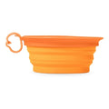 Wasserspender für Katzen & Hunde United Pets Leaf – Orangenes Blatt Design